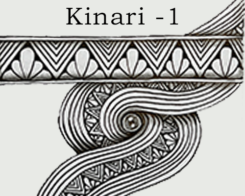 Kinari-1 - Border & Frame Tangle